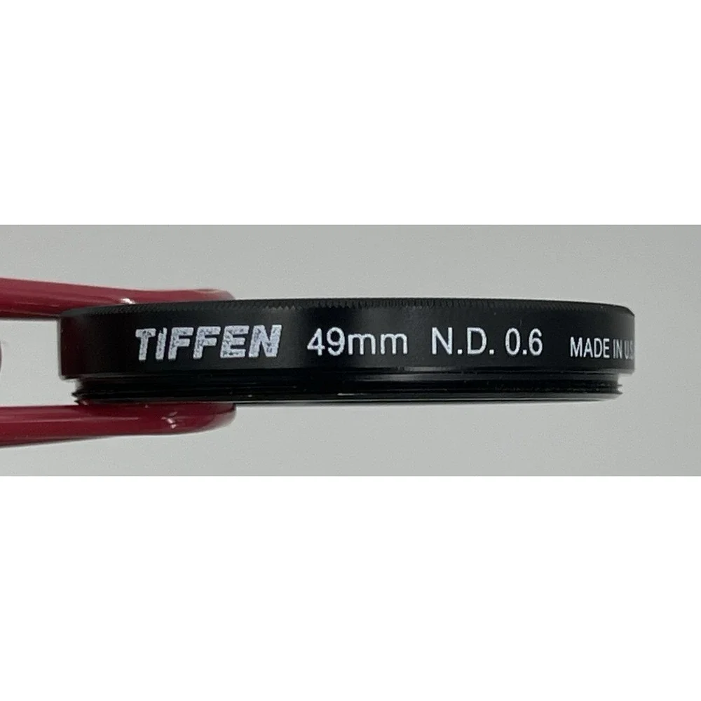 Tiffen 49mm Filters Set of 4 FL-D Fluorescent N.D. 0.6, UV and 55mm‎ UV & Case
